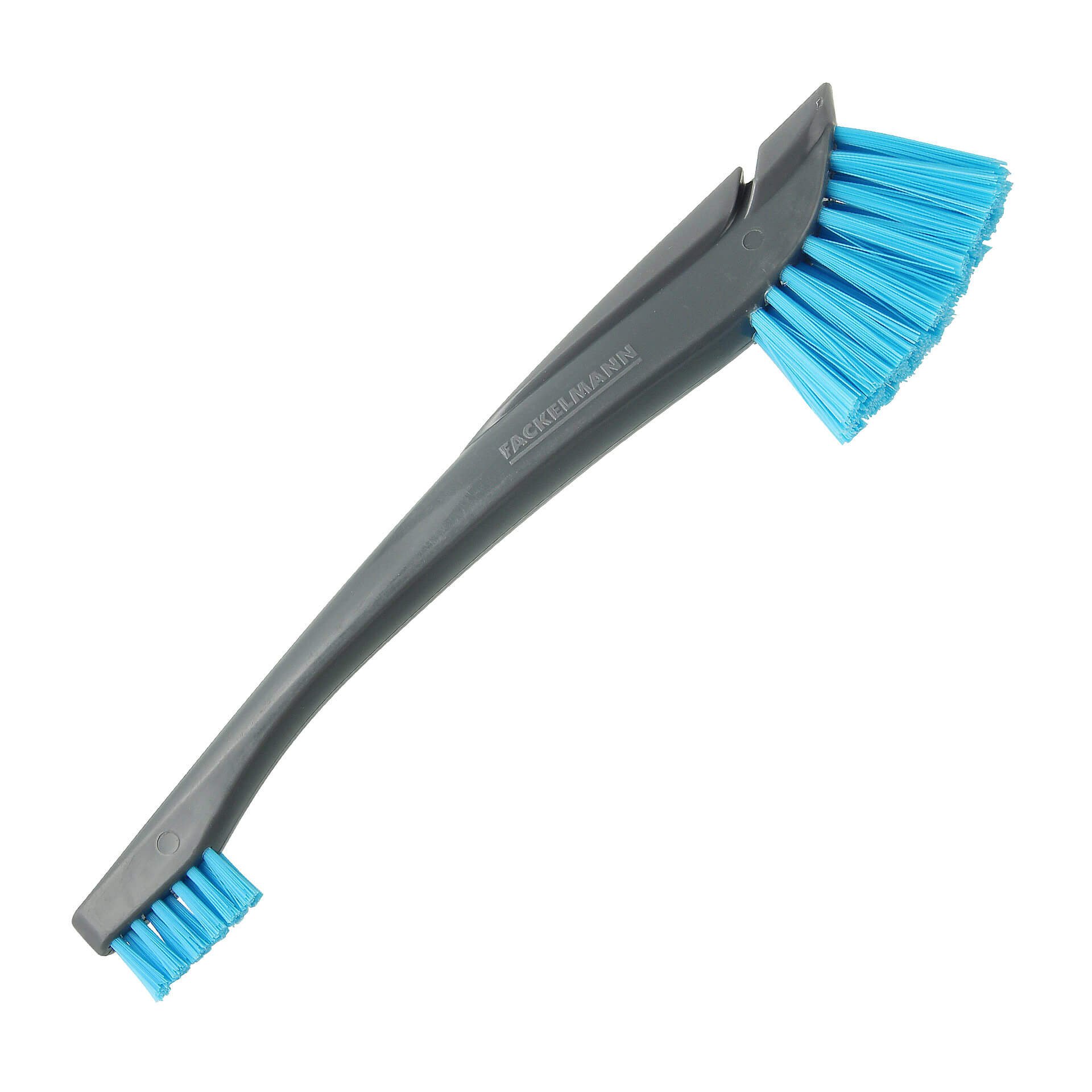 2in1 spazzola in plastica dura, ideale per fughe e piccole superfici